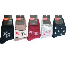Шкарпетки махрові жіночі Lvivski Premium розмір 23-25