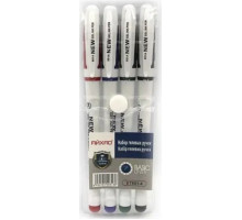 Набір гелевих ручок ЕТ801-4 4 кольори 0.5 мм