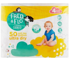 Підгузки Fred&Flo Ultra Dry 4 (8-14 кг) 50 шт