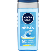 Гель для душа Nivea  мужской  2В1 ARCTIC OCEAN 250 мл