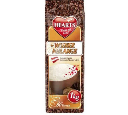 Капучино HEARTS Wiener Melange 1кг