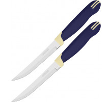 Набор ножей Tramontina 23500/215 Multicolor для стейка зубчатый 12.7 см 2 шт