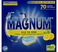 Таблетки для посудомийних машин Magnum All in One Lemon 70 шт (ціна за 1шт)