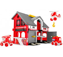 Игровой набор Wader Play House 25410 Пожарная станция 37 х 30 см