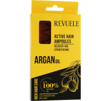 Активные ампулы для волос Revuele с Аргановым маслом 8 х 5 мл