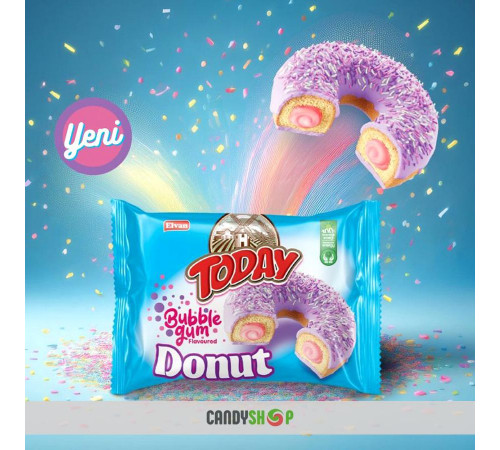 Пончик Today Donut Bubble Gum 50 г