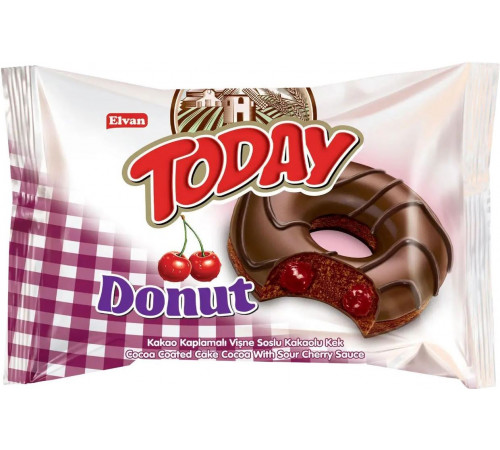 Пончик Today Donut Вишня 50 г