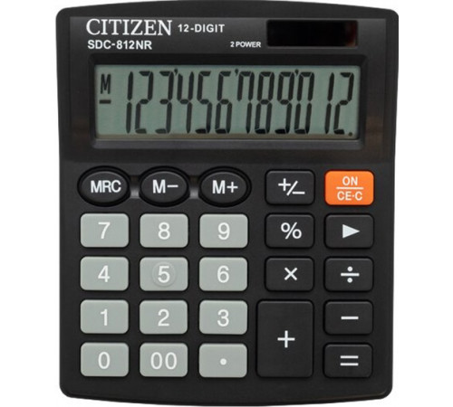 Калькулятор Citizen SDC-812 NR