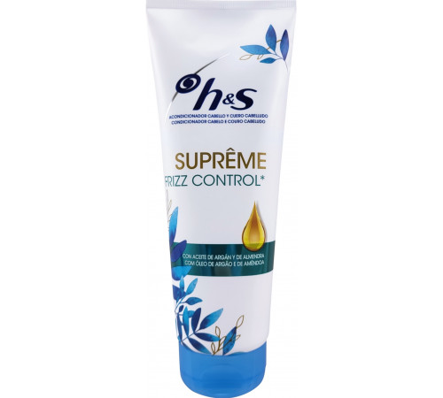 Бальзам Head & Shoulders Supreme Frizz Control с маслом Арганы и Миндалем 220 мл