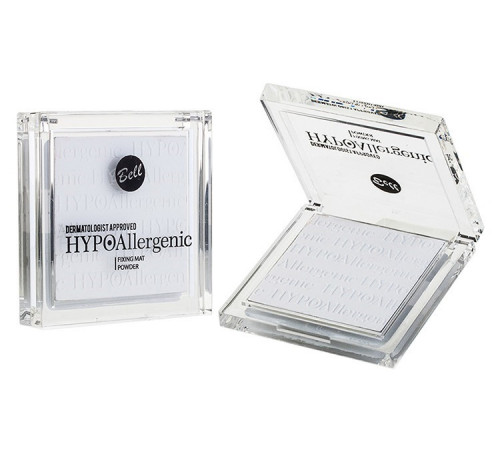 Фиксирующая гипоаллергенная пудра для лица Bell Hypoallergenic Fixing Mat Powder 01 9 г Фиксирующая гипоаллергенная пудра для лица Bell Hypoallergenic Fixing Mat Powder 01 9 г