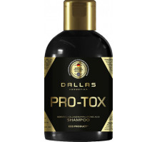 Шампунь для волос Dallas Pro-tox с Коллагеном и Гиалуроновой кислотой 1000 мл