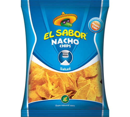 Чипсы Nacho El Sabor Salted 100 г