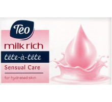 Мыло твердое Тео Tete-a-Tete Rich Milk Sensual Care 90 г