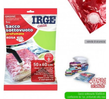 Парфумований вакуумний пакет для одягу Irge Троянда 50 х 60 см