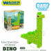 Конструктор Wader Baby Blocks 41493 Dino Diplodocus 17 елементів