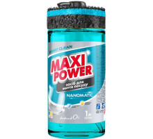 Засіб для миття посуду з губкою Maxi Power Nanomatic 1000 мл