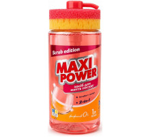 Засіб для миття посуду з губкою Maxi Power Scrub Edition 1000 мл