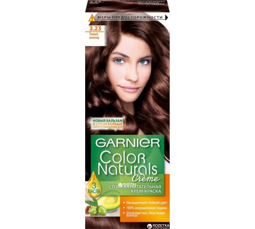 Краска для волос Garnier Color Naturals 3.23 Шоколадный Кварц