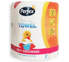 Бумажное полотенце Perfex Deluxe Towel 2 слоя 1 рулон 500 отрывов