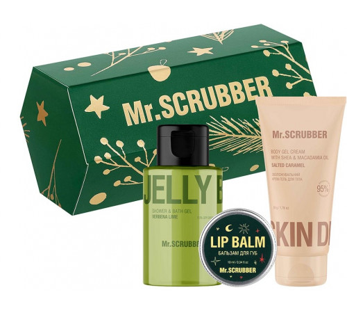 Подарунковий набір жіночий Mr.Scrubber Secret Santa Green