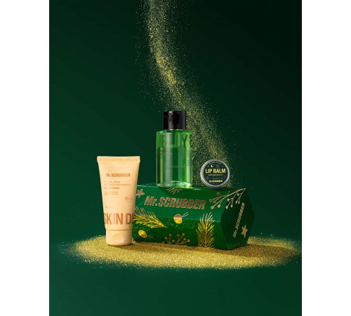 Подарунковий набір жіночий Mr.Scrubber Secret Santa Green