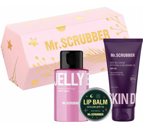 Подарунковий набір жіночий Mr.Scrubber Secret Santa Pink