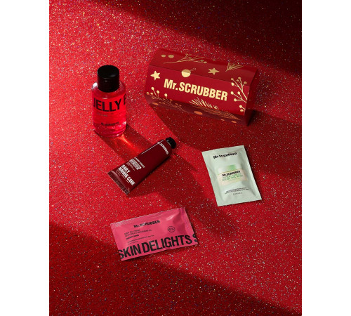 Подарунковий набір жіночий Mr.Scrubber Secret Santa Red