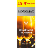 Чай Monomax Champagne Moments с ароматом земляники 45+5 пакетиков