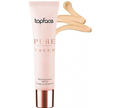 Тональний крем TopFace Pure Touch Tinted Moisturizer №001 Custard 30 мл