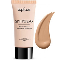 Тональный крем TopFace Skinwear Matte Effect Longlasting Foundation 005 темный беж 30 мл