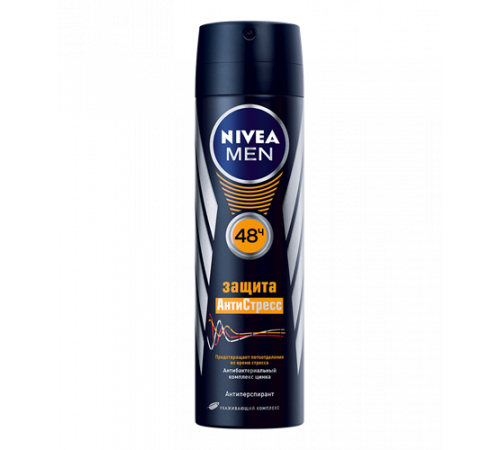 Дезодорант-спрей для чоловіків Nivea Захист антистрес 150 мл