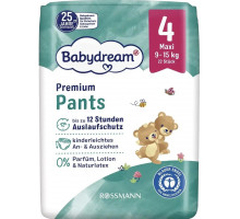 Підгузки-трусики Babydream Premium розмір 4 (9-15 кг) 22 шт
