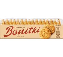 Печиво вівсяне Bonitki з кунжутом 230 г