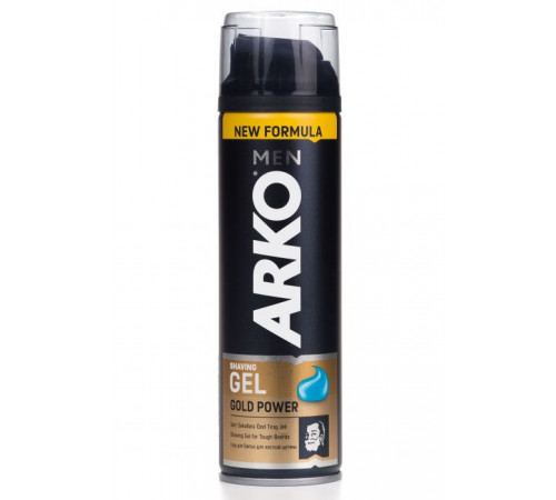 Гель для гоління Arko Gold Power 200 мл