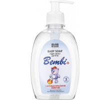 Жидкое детское мыло Армони Bembi Антибактериальное с дозатором 330 мл