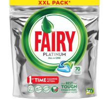 Капсули для посудомийної машини Fairy Platinum 70 шт (ціна за 1шт)