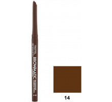 Водостійкий автоматичний олівець для брів Pastel Profashion Browmatic тон 14 0,35 г