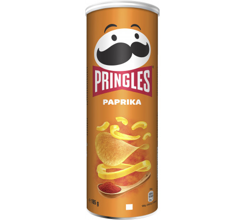 Чипсы Pringles Паприка 165 г