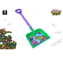 Лопатка для снега детская QB001-101 Черепашки Ниндзя зеленая