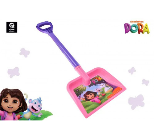 Лопатка для снега детская QB001-102 Дора розовая
