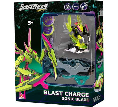 Игровой набор Screechers Wild KS686115 Соник Блэйд