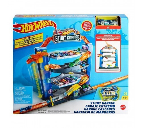Гараж Hot Wheels GNL70 четырехэтажный