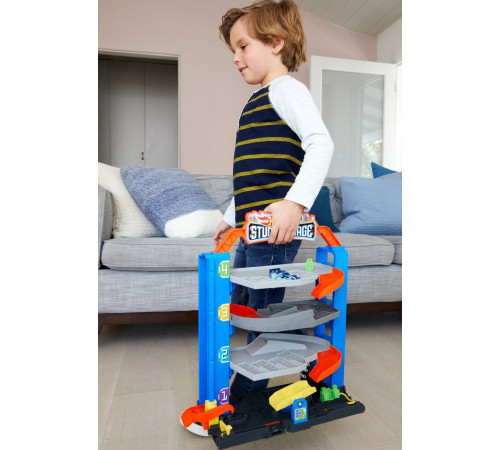 Гараж Hot Wheels GNL70 четырехэтажный