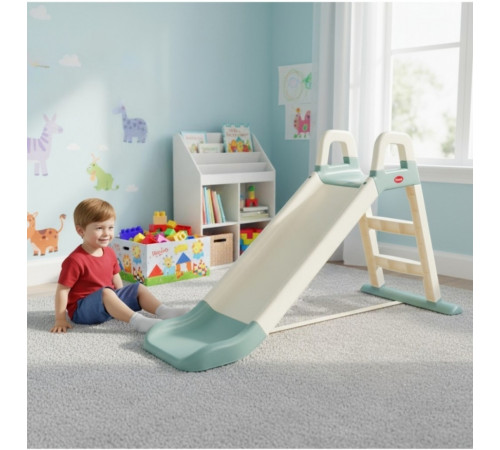 Горка детская Doloni 0140-18 Бежево-мятная 140 см