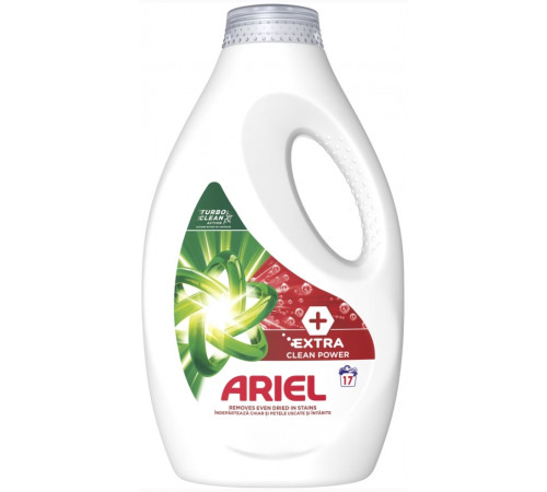 Гель для стирки Ariel Extra Clean Power 850 мл 17 циклов стирки