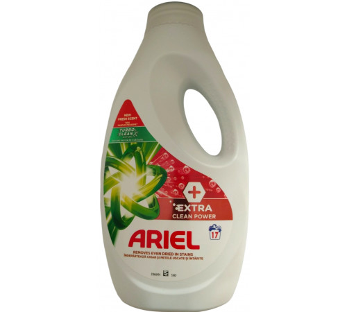 Гель для стирки Ariel Extra Clean Power 850 мл 17 циклов стирки