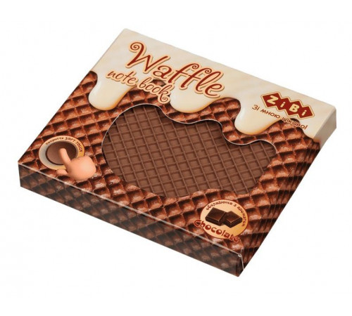 Блокнот ароматизований Zibi ZB12470-25 Вафля 80 аркушів