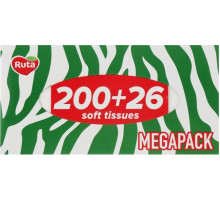 Серветка косметична Ruta Family Pack в коробці 200+26 листів