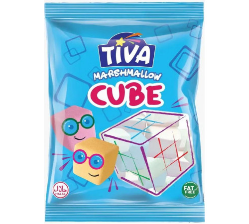 Зефир Маршмеллоу Tiva Marshmallow Cube 140 г