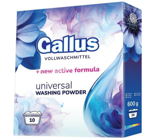 Пральний порошок Gallus Universal 600 г Пральний порошок Gallus Universal 600 г